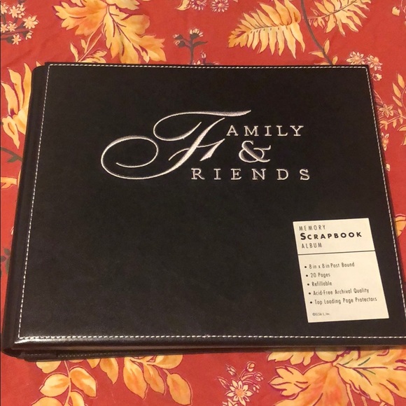 Family & Friends Memory Scrapbook Album